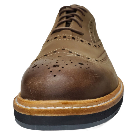 Cole Haan Mens Morris Wingtip Oxford Brown Leather